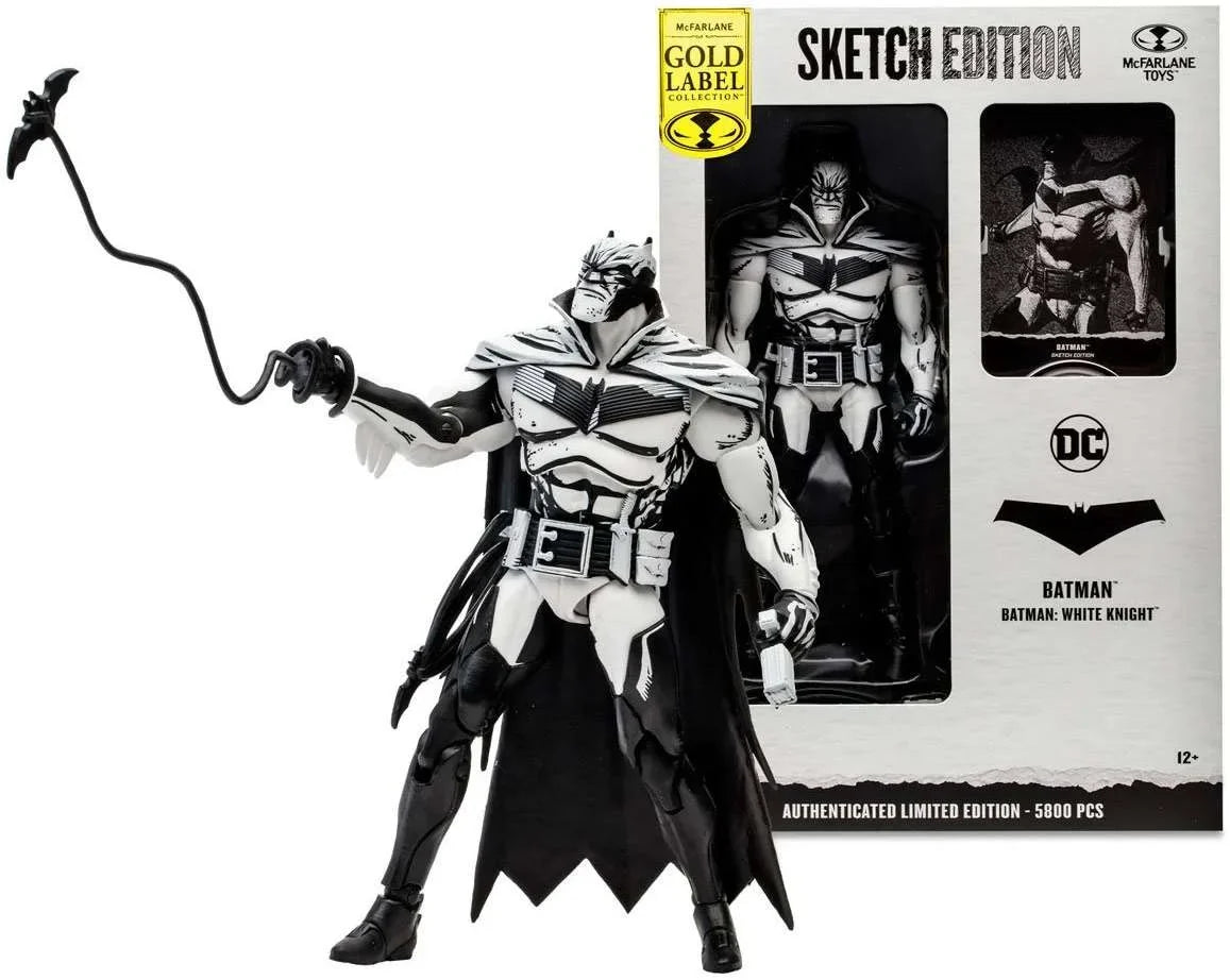 McFarlane DC Gold Label Collection Batman Action Figure (Sizeketch Edition)