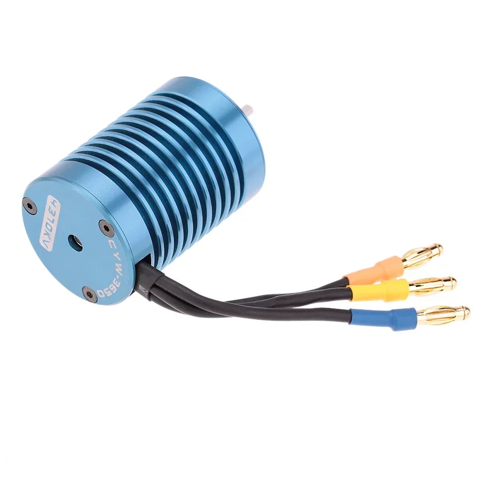 GeevorksMotor and ESizeC, Off-road Car 4370kv 4p Motor 1/10Off-road 45a Esc Sizepeed Motor With 45a 3650 4370kv 4p 45a Sizepeed 3650 Sizepeed Ler 1/10 Qinquan Rookin Huiop 45a Sizepeed