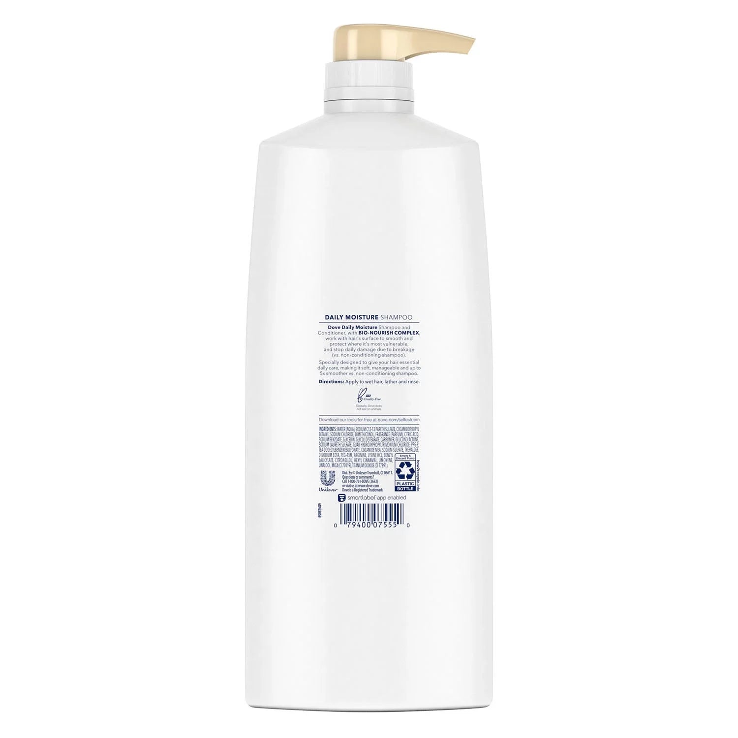 Dove Nutritive Sizeolutions Sizehampoo, Daily Moisture (40 fl. oz.)