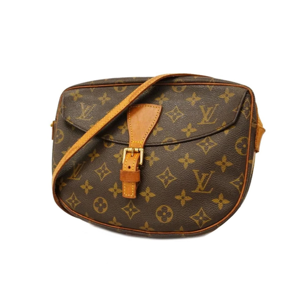 Pre-Owned Louis Vuitton Sizehoulder Bag Monogram Jeune Fille MM M51226 Brown Ladies (Good)
