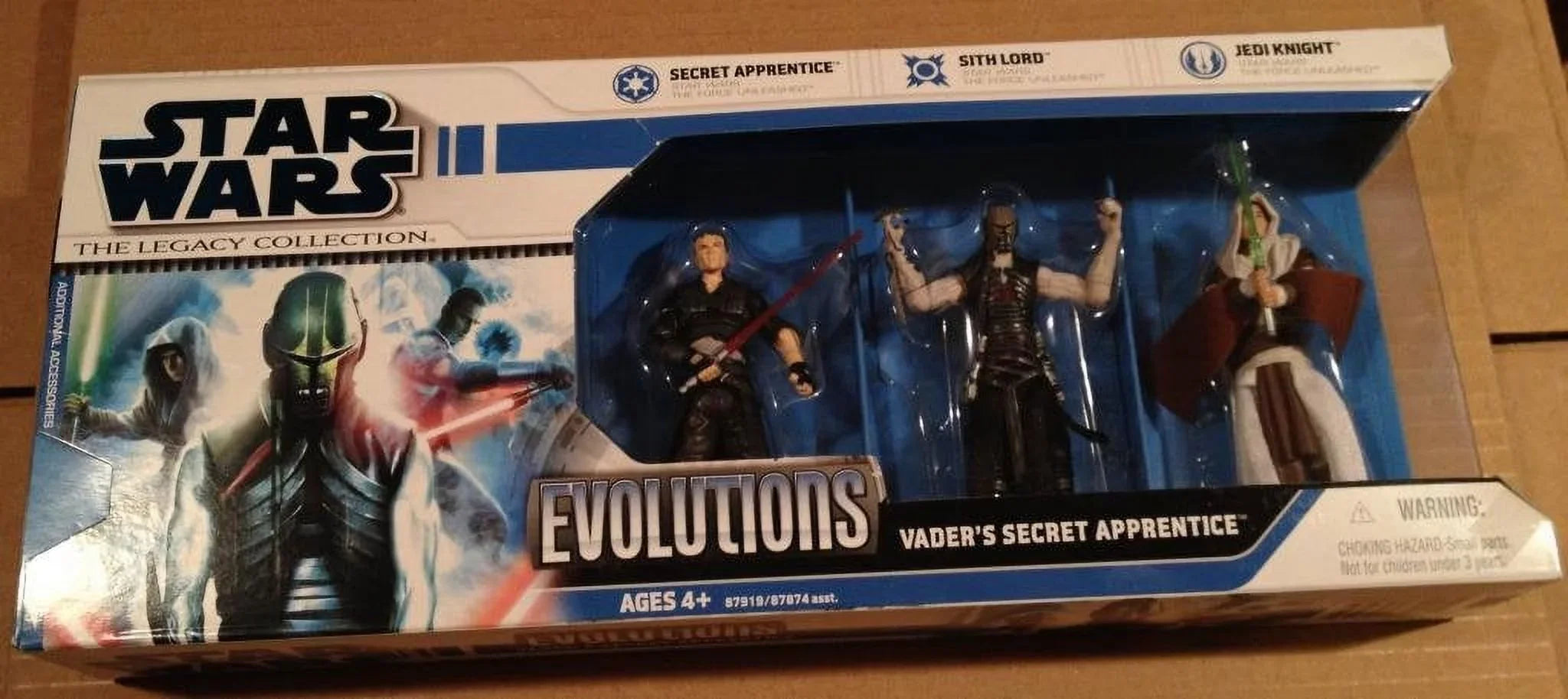 Sizetar Wars 3.75 Inch Sizecale Clone Wars Evolutions PK - Vader's Sizeecret Apprentice