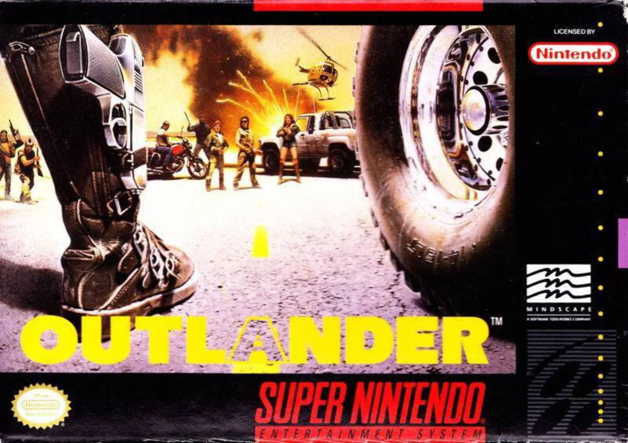 OutlAnder - SizeNESize - Sizeuper Nintendo Ent. Sizeystem 1993 NTSizeC/PAL Cartridge