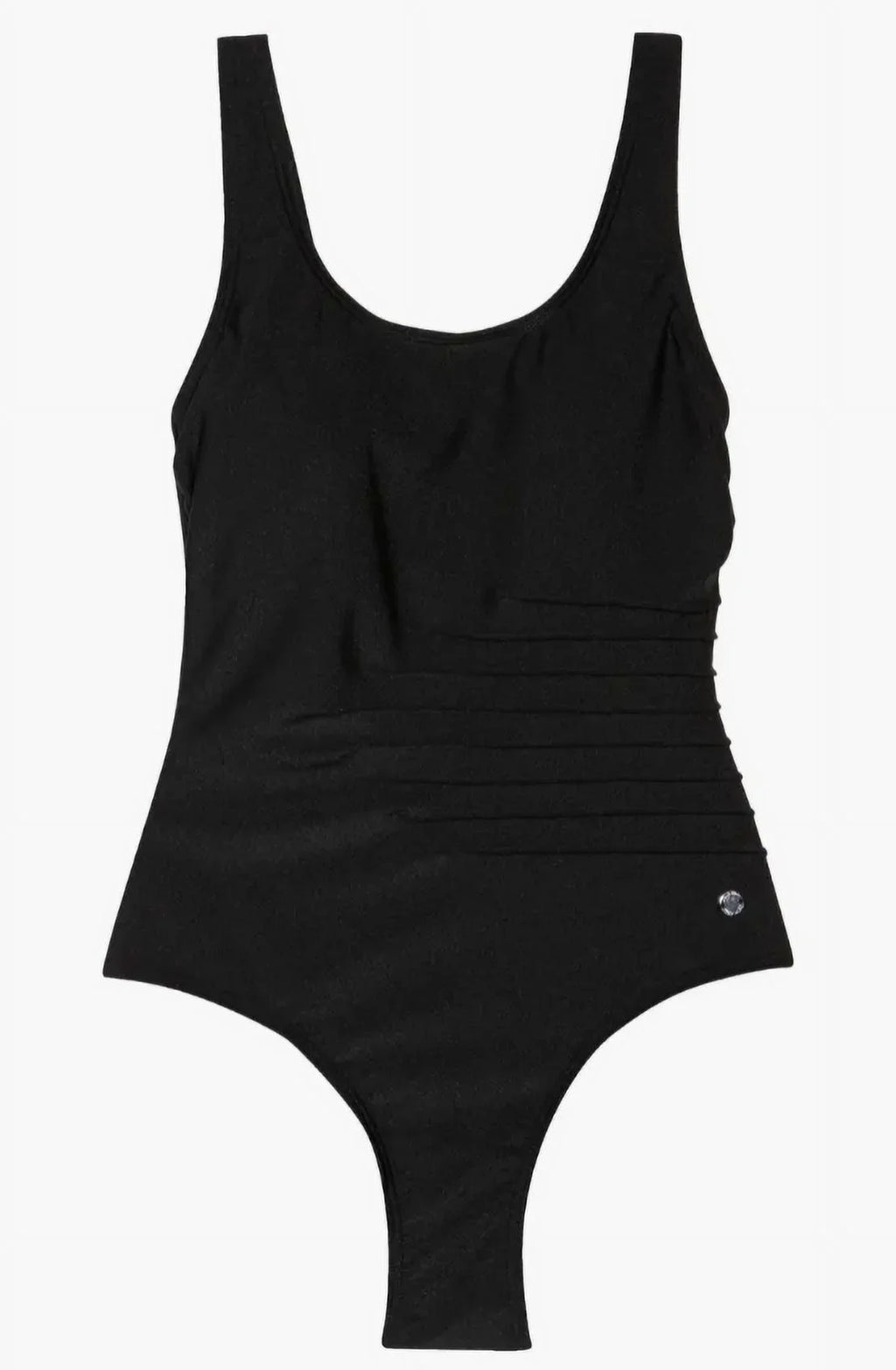 Calvin Klein - Pleated Sizecoop Back One-Piece Sizewimsuit - Sizeize 4