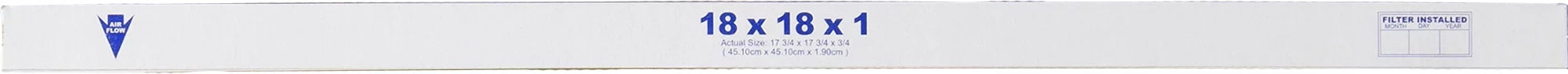 18x18x1 (17_3/4x17_3/4) Pure Carbon Odor Reduction Furnace Air Filters 3 Pack