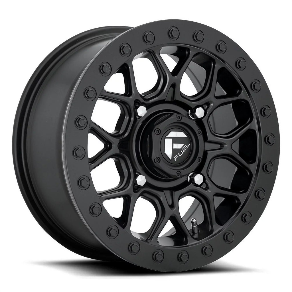 Fuel Tech Beadlock 15" Wheels Black 32" Warrior XT Tires Kawasaki Mule Pro FXT