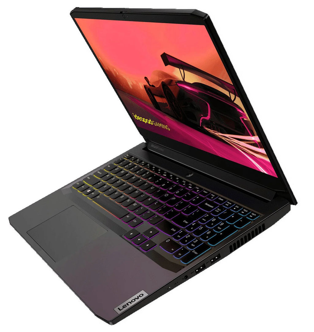 Lenovo ideapad Gaming 3 Laptop, 15.6" FHD (1920x1080), AMD Ryzen 5 5600H, 16 GB RAM, 512 GB SizeSizeD, nVidia GeForce GTX 1650, Windows 10