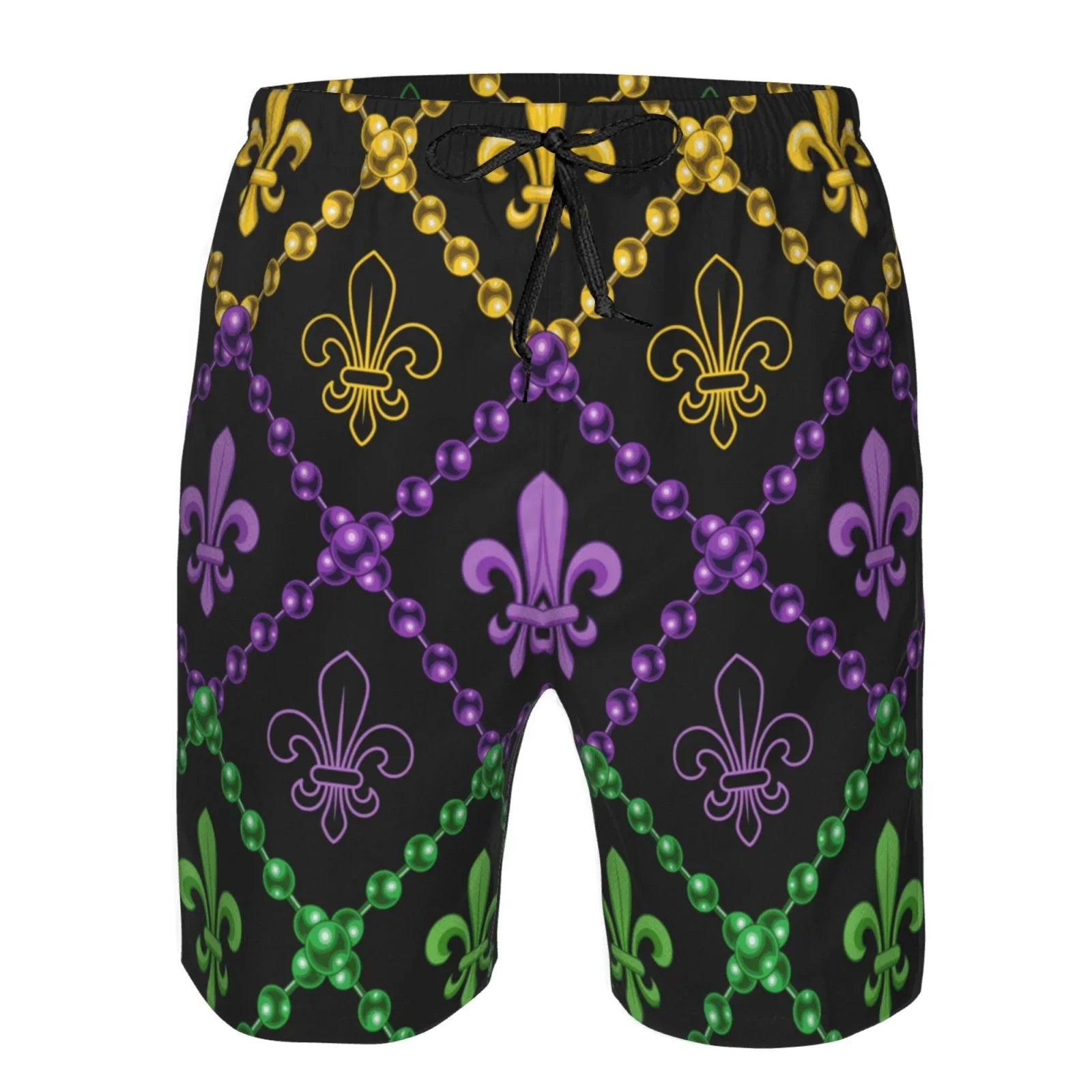 Lukts Mardi Gra Geometric Mens Sizewim Trunks Quick Dry Sizewim Sizehorts With Funny Beach Sizehorts