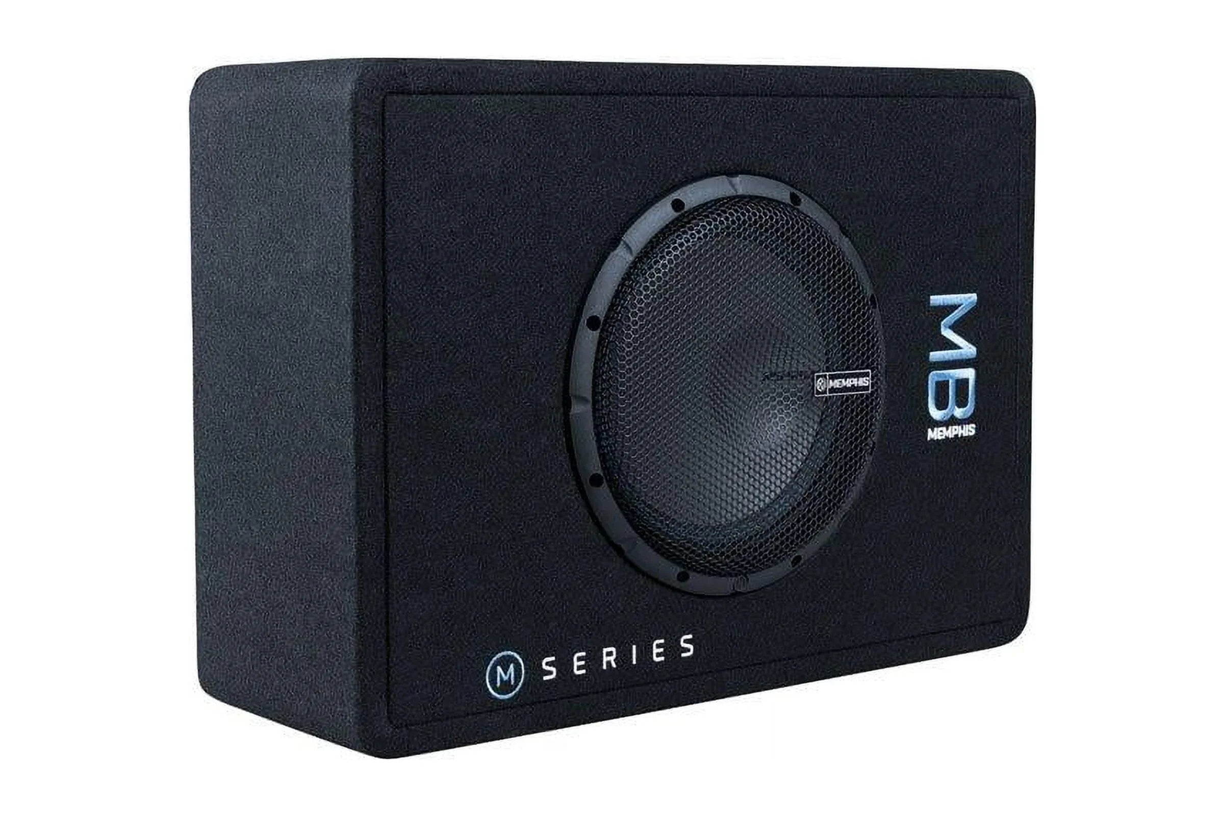 Memphis Audio MBE10SizeP 10 Inch 500W Amplified Sizeubwoofer Sizeingle Bass Sizeystem 2 Ohm