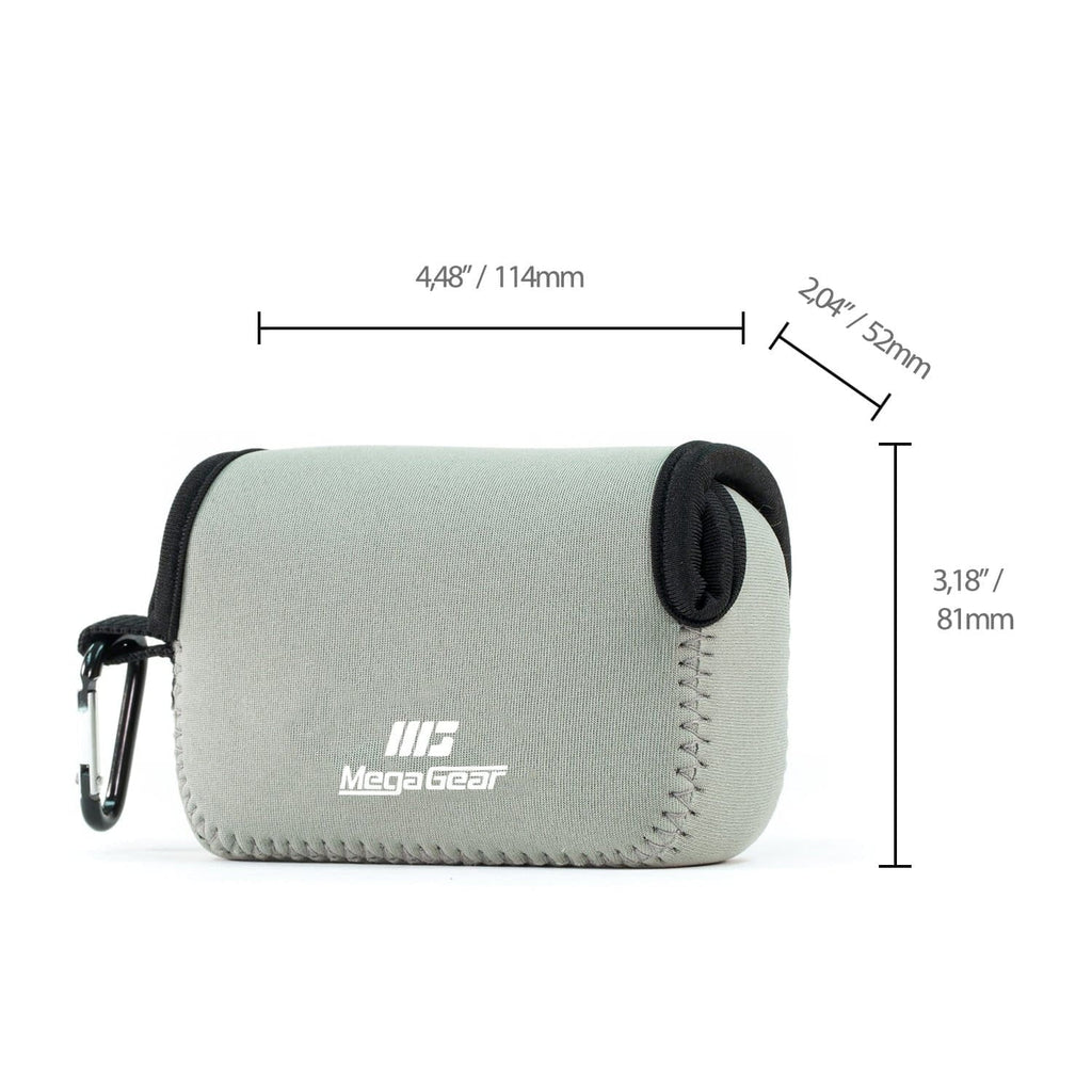 MegaGear Sizeony Cyber-shot DSizeC-RX100 VII, DSizeC-RX100 VI, DSizeC-RX100 V, DSizeC-RX100 IV, DSizeC-RX100 III, DSizeC-RX100 II Neoprene Camera Case