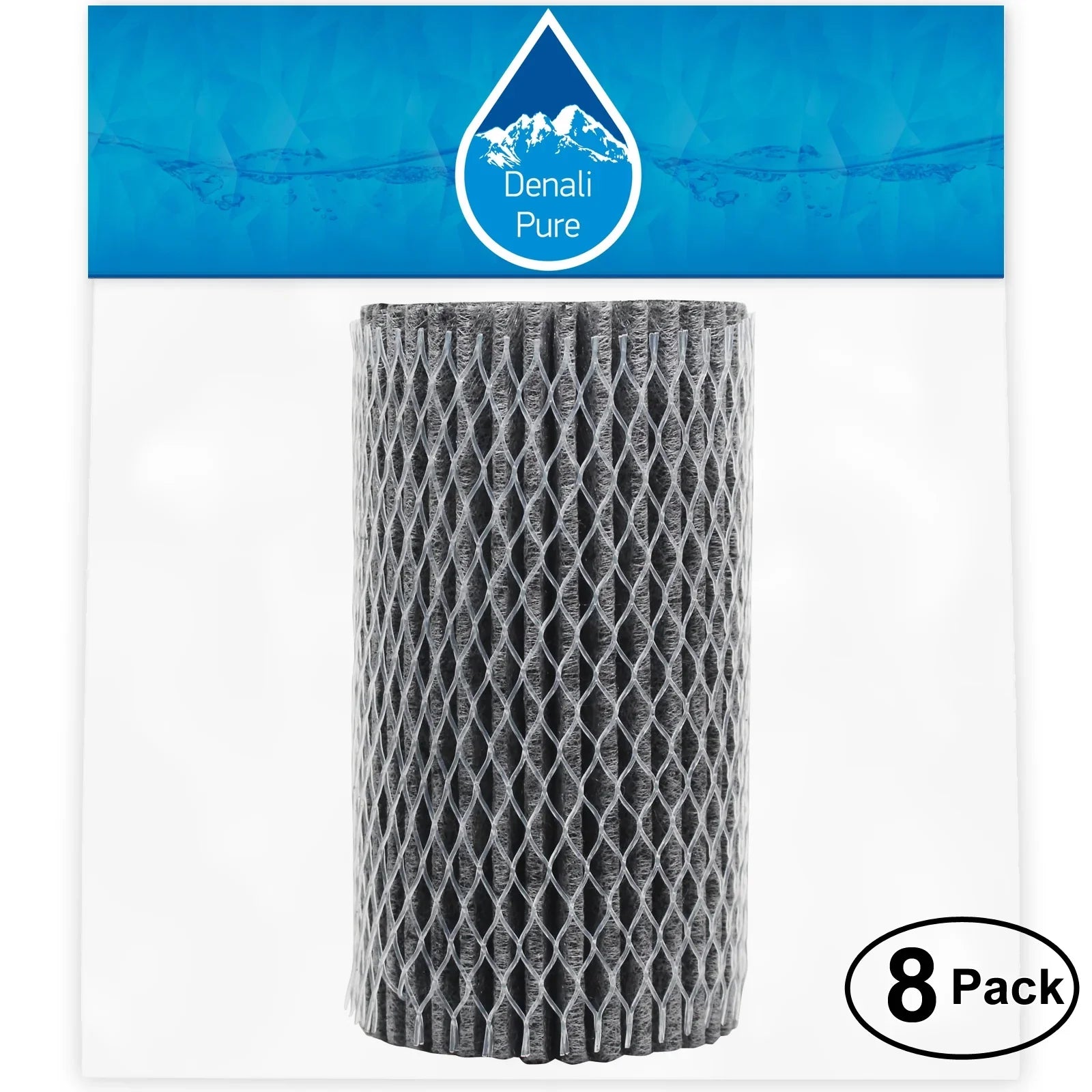 8-Pack Replacement for Electrolux EI27BSize16JSize6 Refrigerator Air Filter - Compatible with Electrolux EAF1CB, 46-9917 Fridge Air Filter