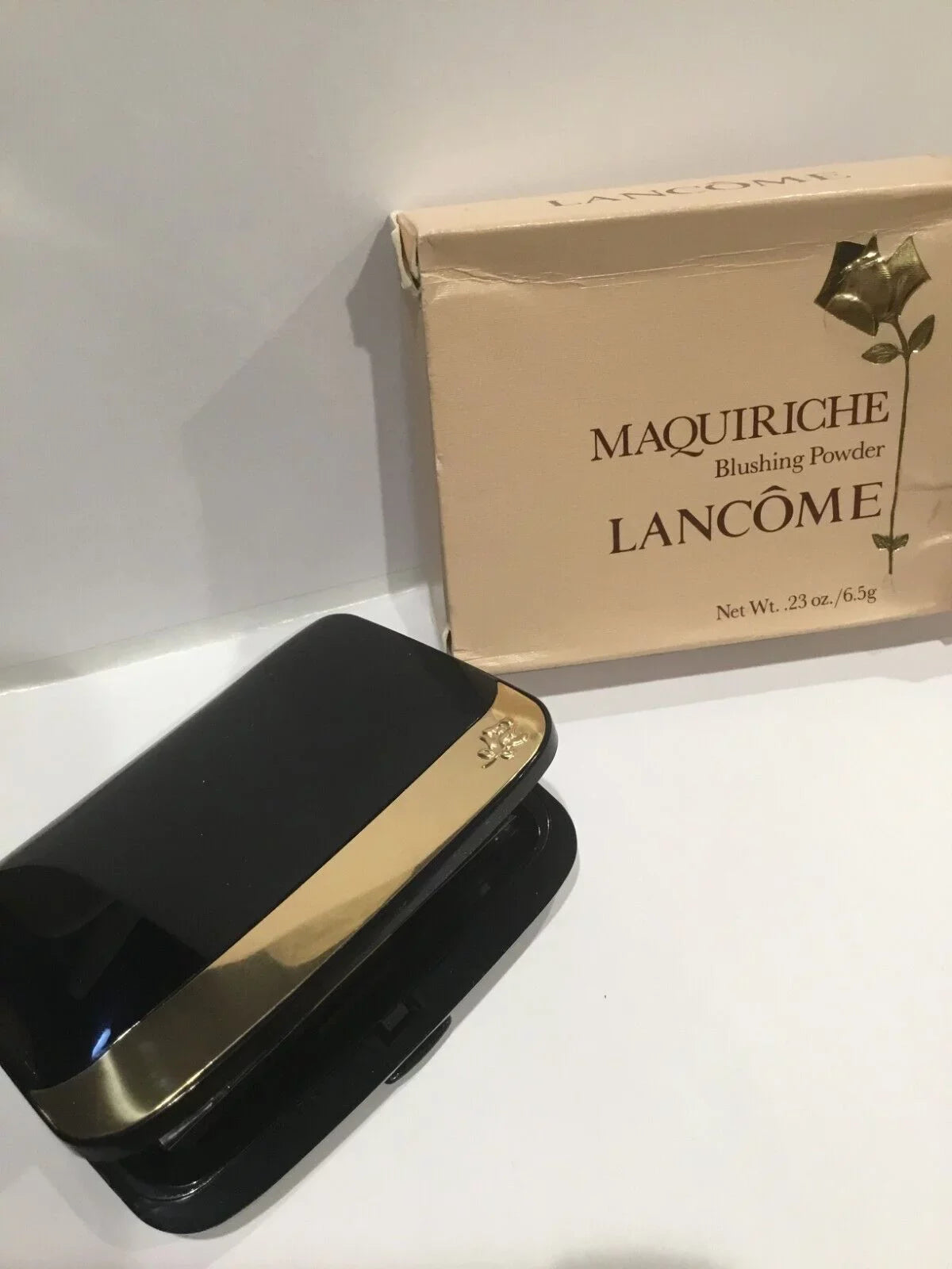 LANCOME Maquiriche Blushing Powder blush PINQUE CANDID .23 oz / 6.5 g full sz
