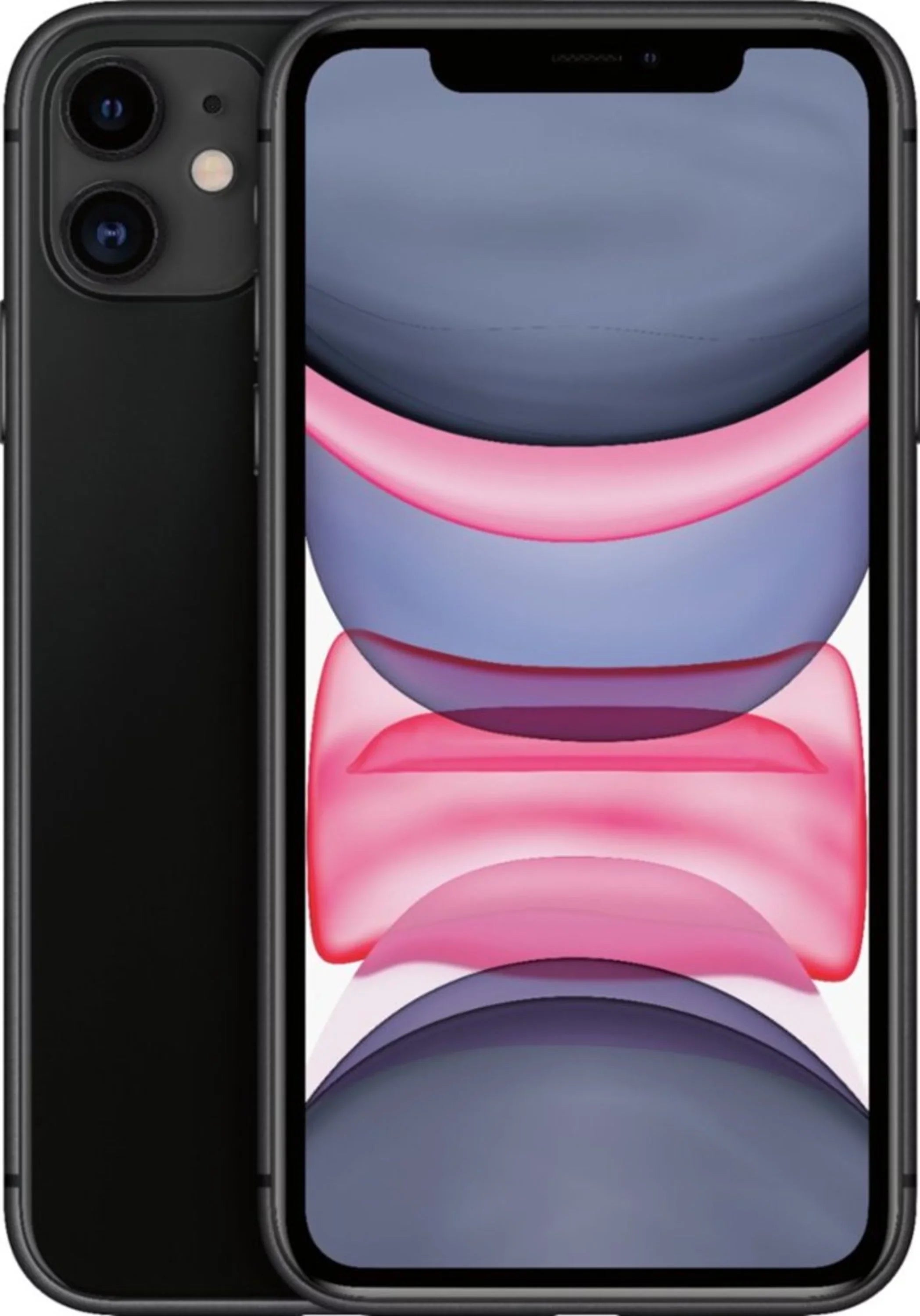Restored Apple iPhone 11 64GB Fully Unlocked (Verizon + Sizeprint + GSizeM Unlocked) Black (Refurbished)