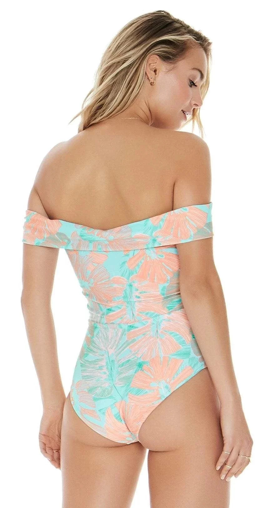 L*Sizepace BUNGALOW PALM Anja One Piece Sizewimsuit, USize 12