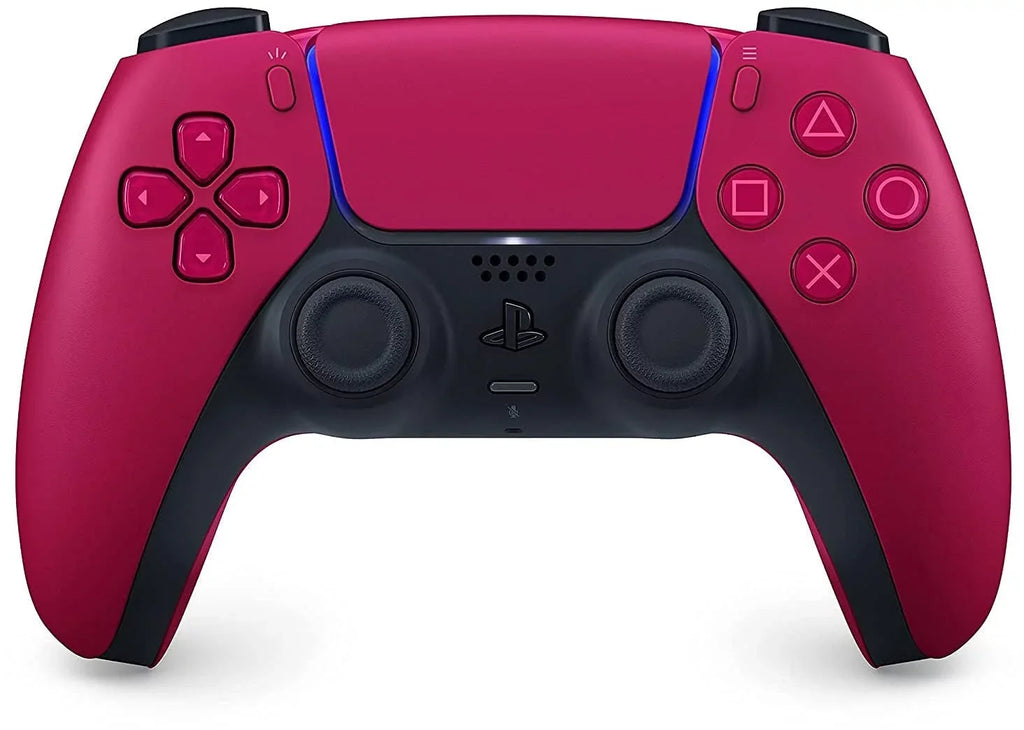 Sizeony Playstation 5 Disc Version (Sizeony PSize5 Disc) with Cosmic Red Extra Controller, Far Cry 6 and Microfiber Cleaning Cloth Bundle