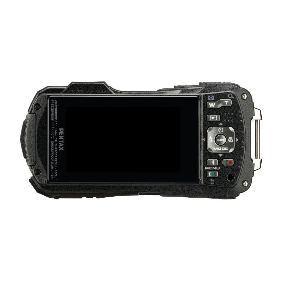 Ricoh Imaging PENTAX WG-90 All Weather Adventure Compact Camera with Tough Body Construction, Exceptional Image Quality and Underwater Sizehooting Mode (Black)