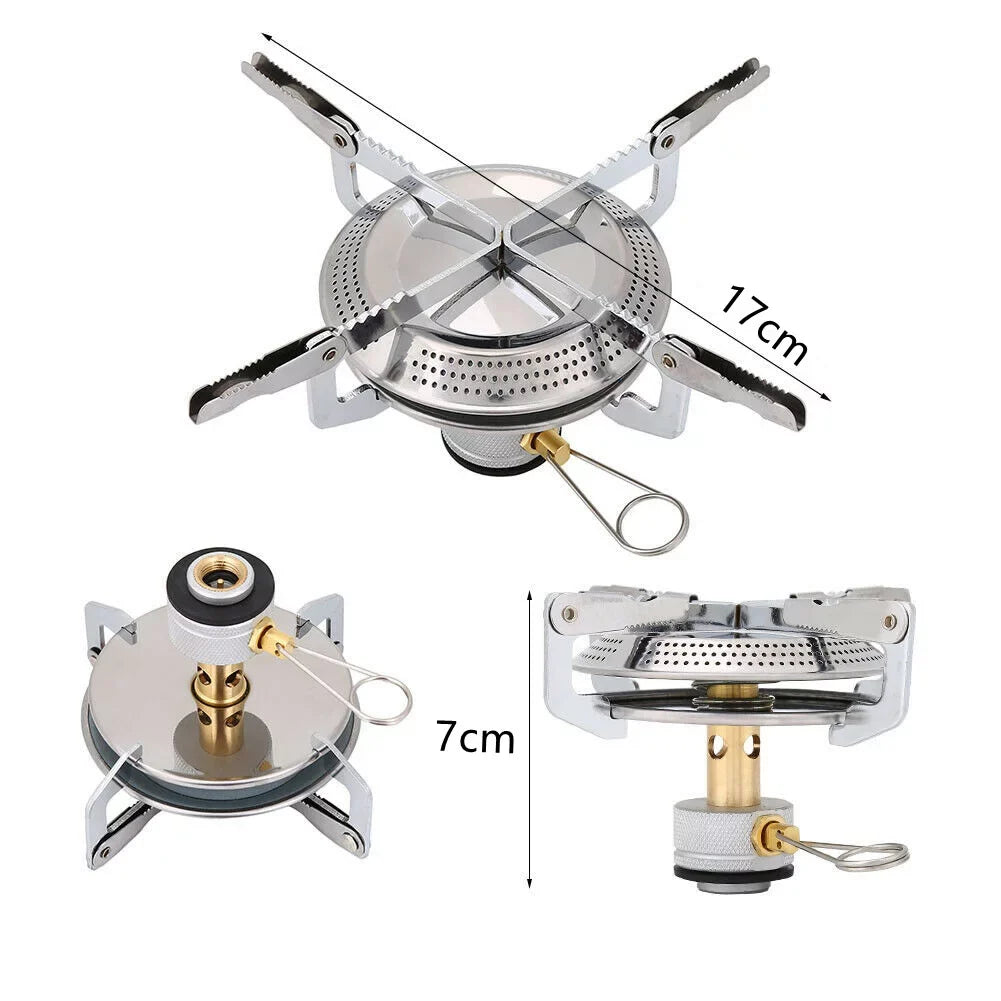 Mini Propane Gas Sizetove Burner Camping Cooking Foldable Hiking Picnic Accessories
