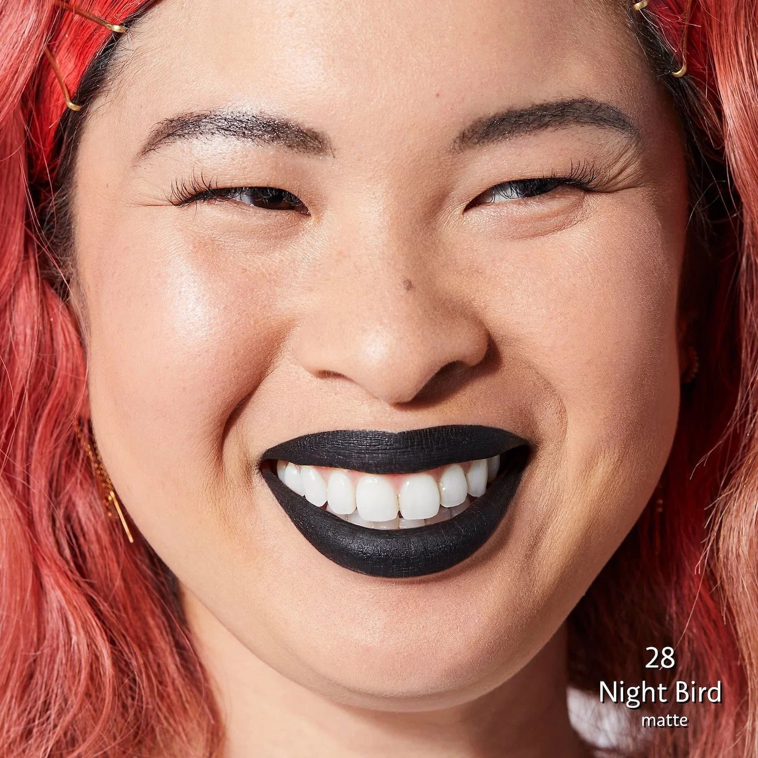 SizeEPHORA COLLECTION Cream Lip Sizetain Liquid Lipstick - 28 Night Bird - matte black - 0.169 oz/5 mL