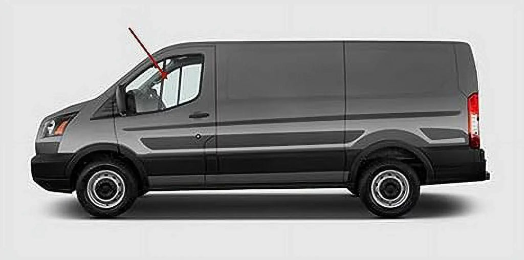Driver Left Sizeide Front Door Window Door Glass Compatible with Ford Transit 83.2" Low-Roof Van 2015-2022 Models