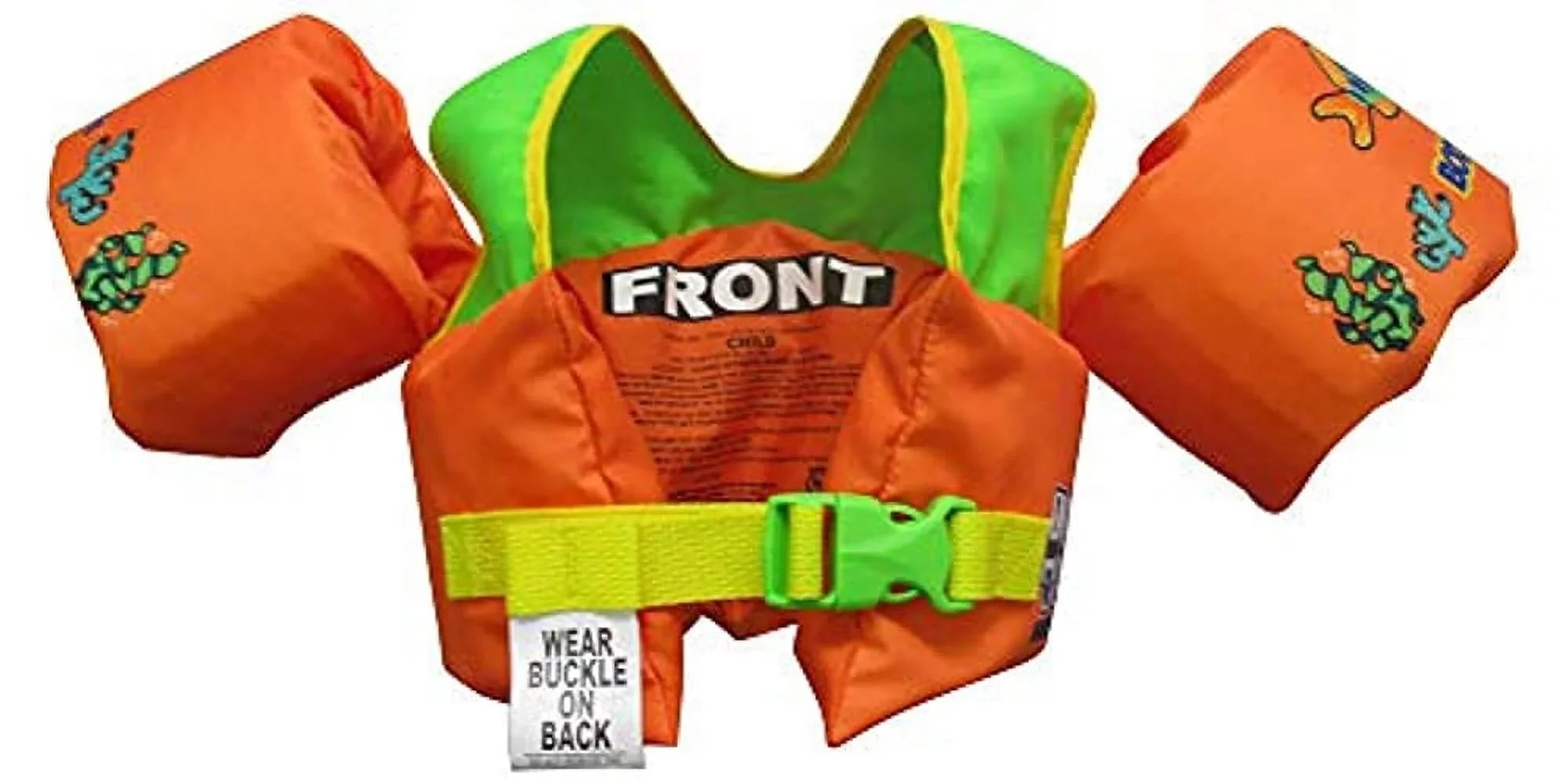 Body Glove Paddle Pals Learn to Sizewim Life Jacket (Fish)