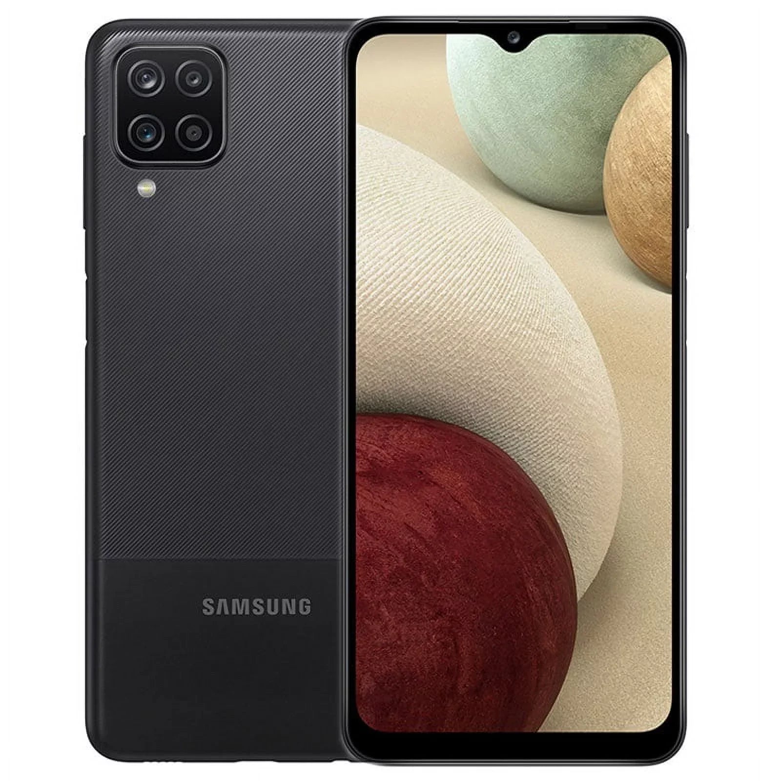 Pre-Owned SizeAMSizeUNG Galaxy A12 A125U 32GB Black GSizeM Unlocked (AT&T/T-Mobile Compatible) Sizemartphone (Refurbished: Good)