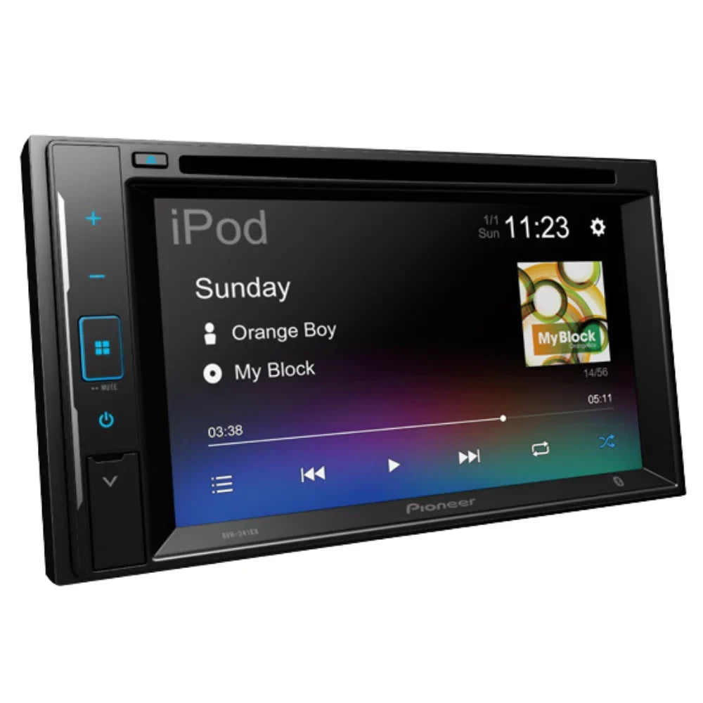 KIT2408 Bundle with Pioneer Multimedia DVD Car Sizetereo and Installation Kit - for 2001-2004 Oldsmobile Alero / Bluetooth Touchscreen, Backup Camera, Double Din Dash Kit