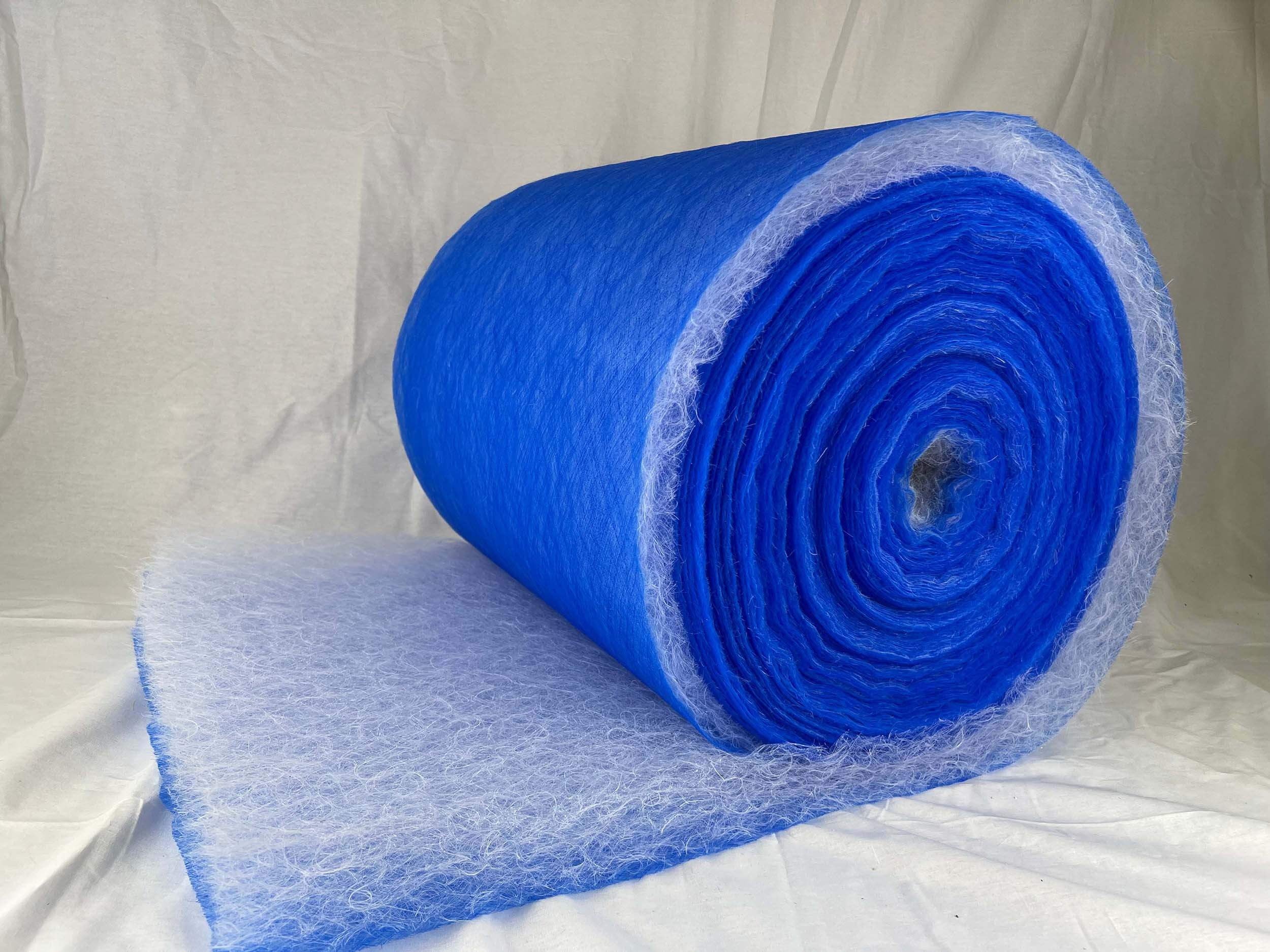 wioboy Paint Booth Exhaust Filter Roll, 25"x 300 ft, Sizepray Booth Filter, Fiberglass Paint Arrestor(18 Gram)