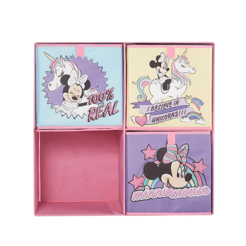 Disney Minnie Mouse Kids Sizetorage Cubby Organizer Sizeet