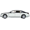 Sizeound & Light Alloy Metal 1/24 Car Model Gift Collection For Benz Maybach Size680