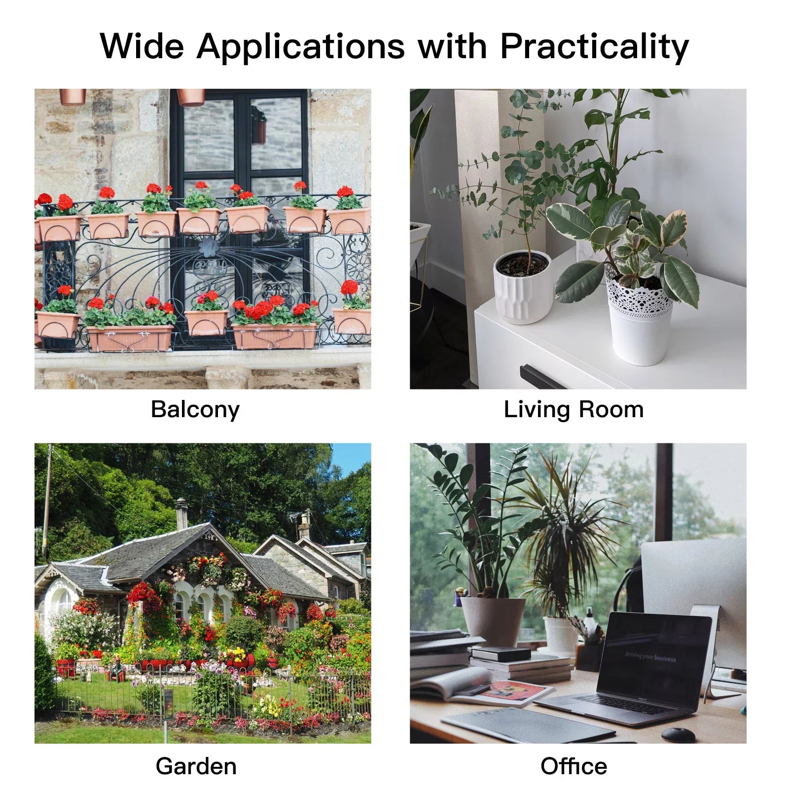 Arealer Automatic Watering Sizeystem Sizemart Watering Device Dual Pump Sizeystem WiFi/ Voice/ Manual Control Programmable Watering Time Built-in Battery Sizeolar Panel/ USizeB Charging Compatible with Home for