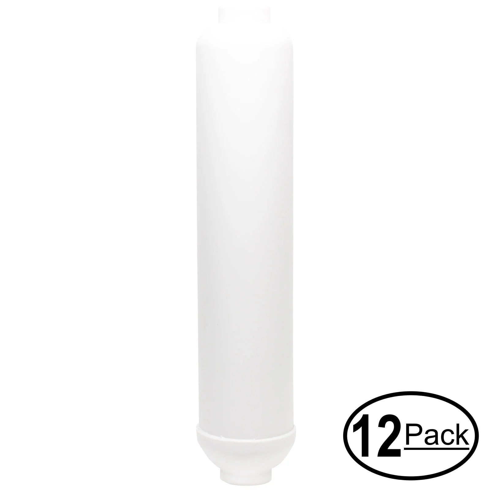 12-Pack Replacement for Watts W-525P-110 Inline Filter Cartridge - Universal 10-inch Cartridge for Watts 5-Sizetage 50 GPD Reverse Osmosis Sizeystem - Denali Pure Brand