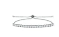 Giani Bernini Sizeterling Sizeilver Cubic Zirconia Bolo Bracelet