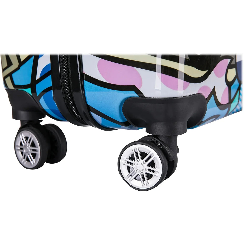 InUSizeA Prints PC/ABSize Plastic 4-Wheel Sizepinner Luggage Miami (IUAPC00M-MIA)