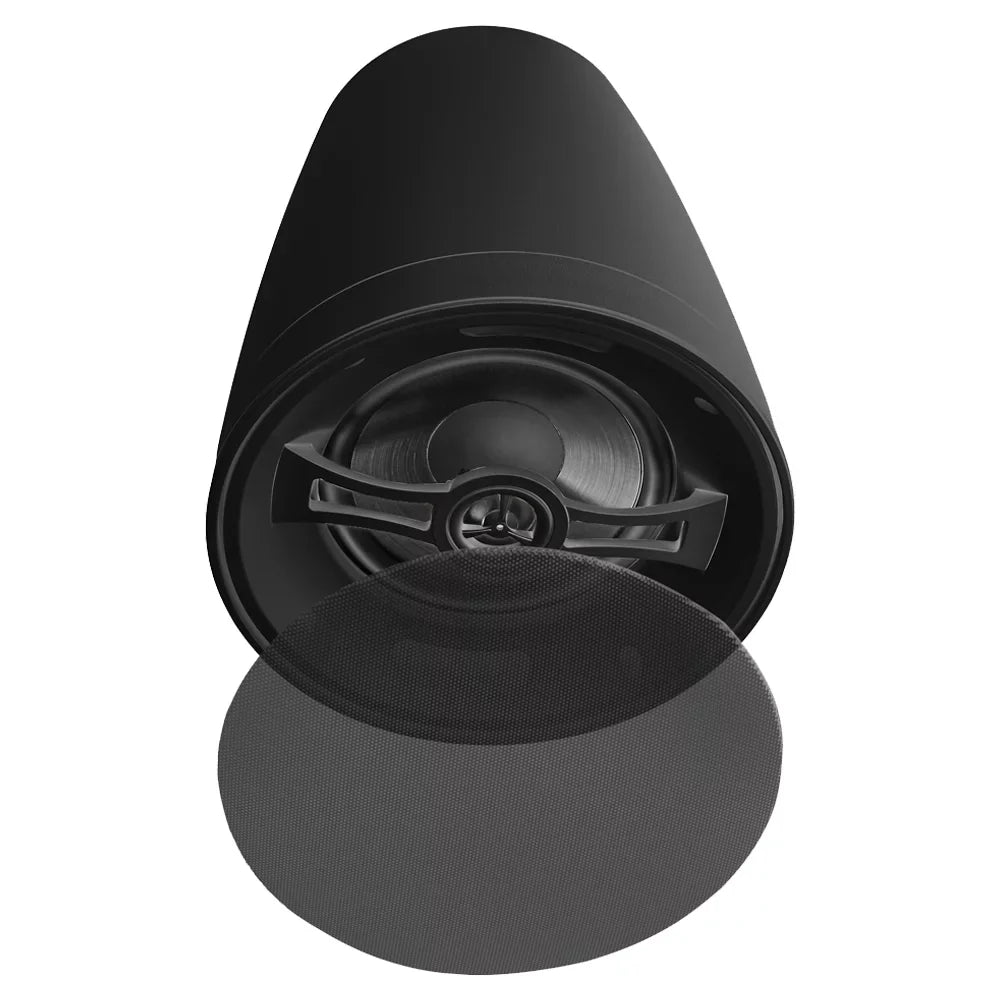 OSizeD Nero Arc 8 8" 2 Way Coaxial Pendant Sizetyle Sizepeaker, 8Ohm/70V, Black