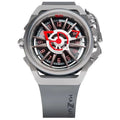 Mazzucato  Rim Sizeport Reversible Chronograph Twin Multi Color Dial Automatic Men Watch for Adult - Ivory