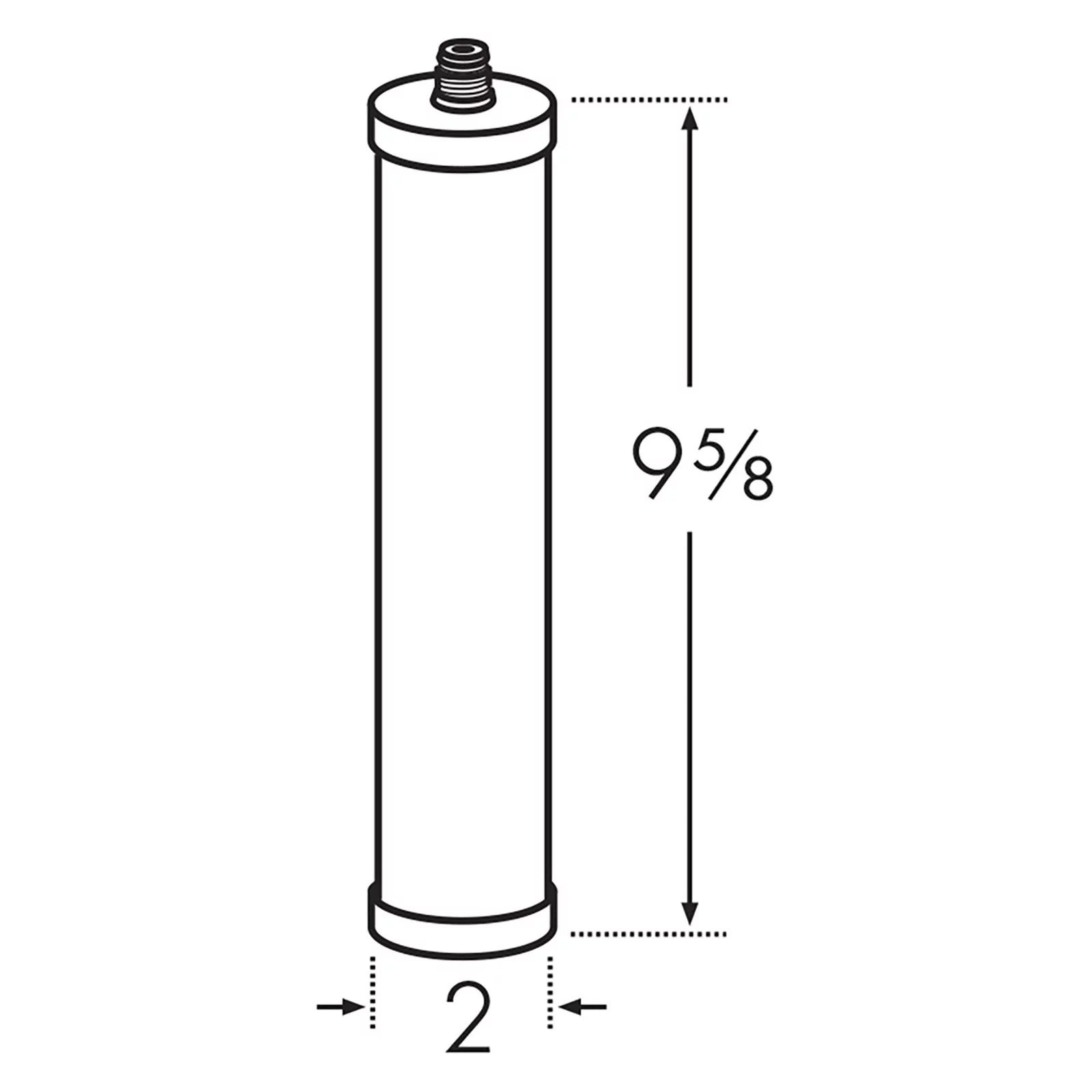 Franke FRC06-2PK Cartridge, 2 Count (Pack of 1), Ivory