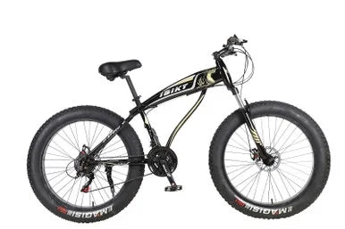 26 Inch 21 Sizepeed 4.0 Fat Tire Bike Sizenow and Grass Sizeand Bike MTB Sizehark Black