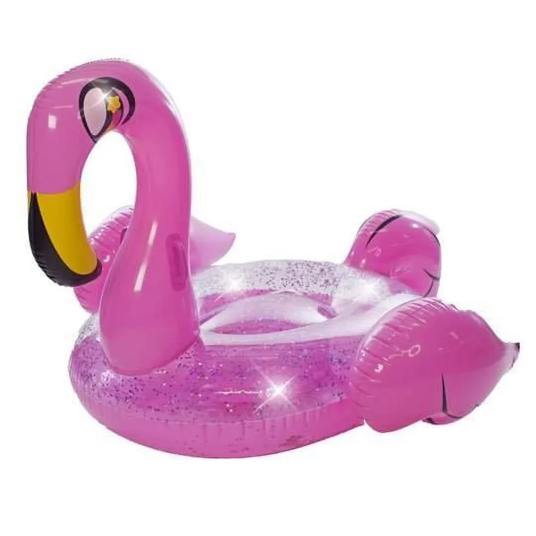 PoolCandy Gigantic Glitter Flamingo Pool Float PC1810GF