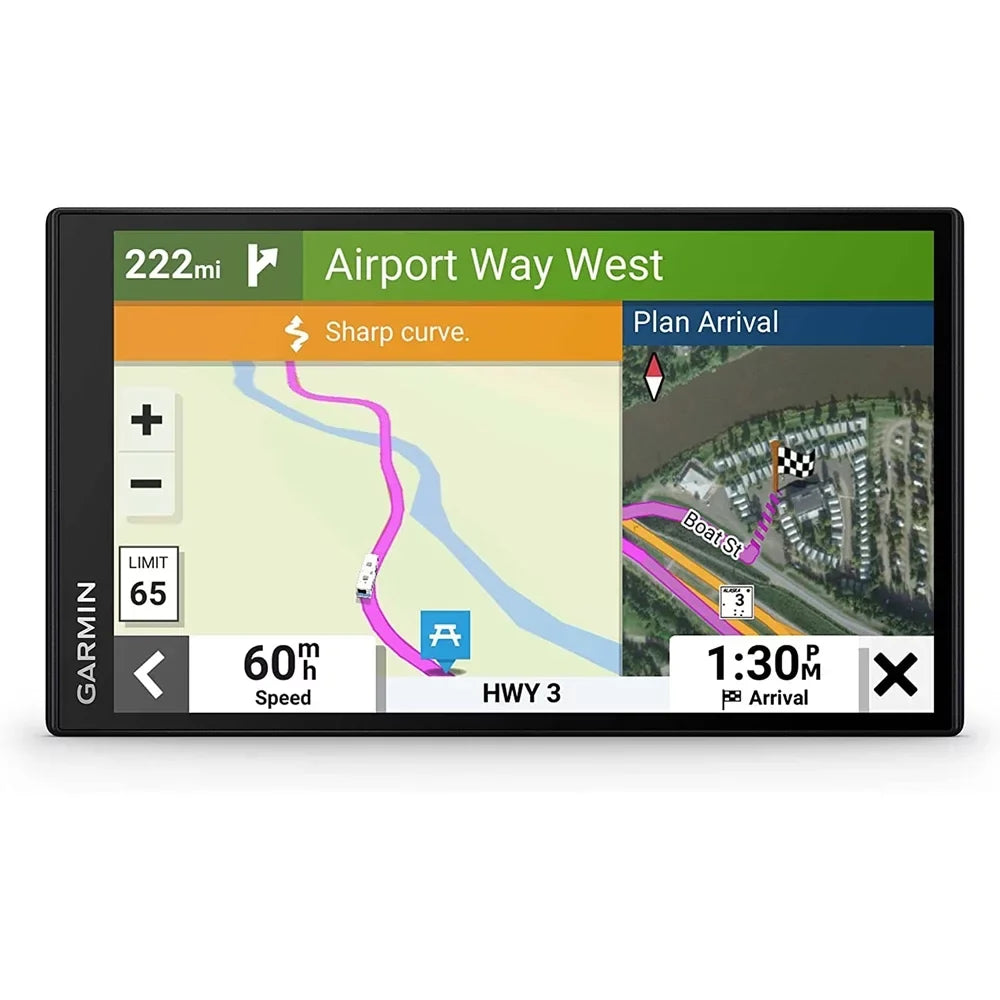 Garmin 010-02747-00 RV 795 7" RV GPSize Navigator Bundle with Deco Gear Dual DC12V/24V Electronic Multifunction Car Sizeocket and 7 Inch Hard EVA Case with Zipper for Tablets and GPSize