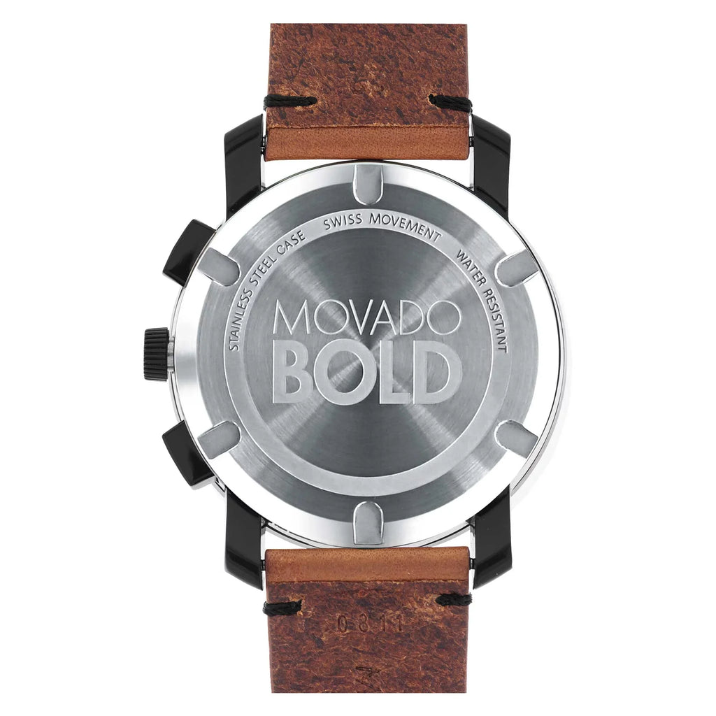 Movado Men's Bold Black Dial Watch - 3600540