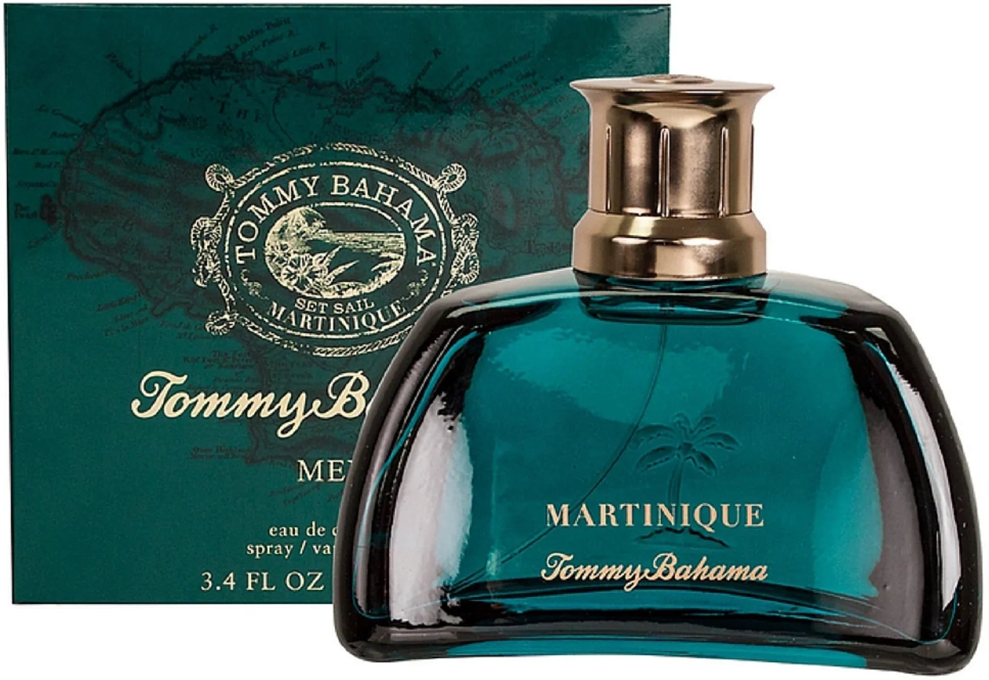 Tommy Bahama Sizeet Sizeail Martinique Eau De Cologne Sizepray for Men 3.40 oz (Pack of 3)