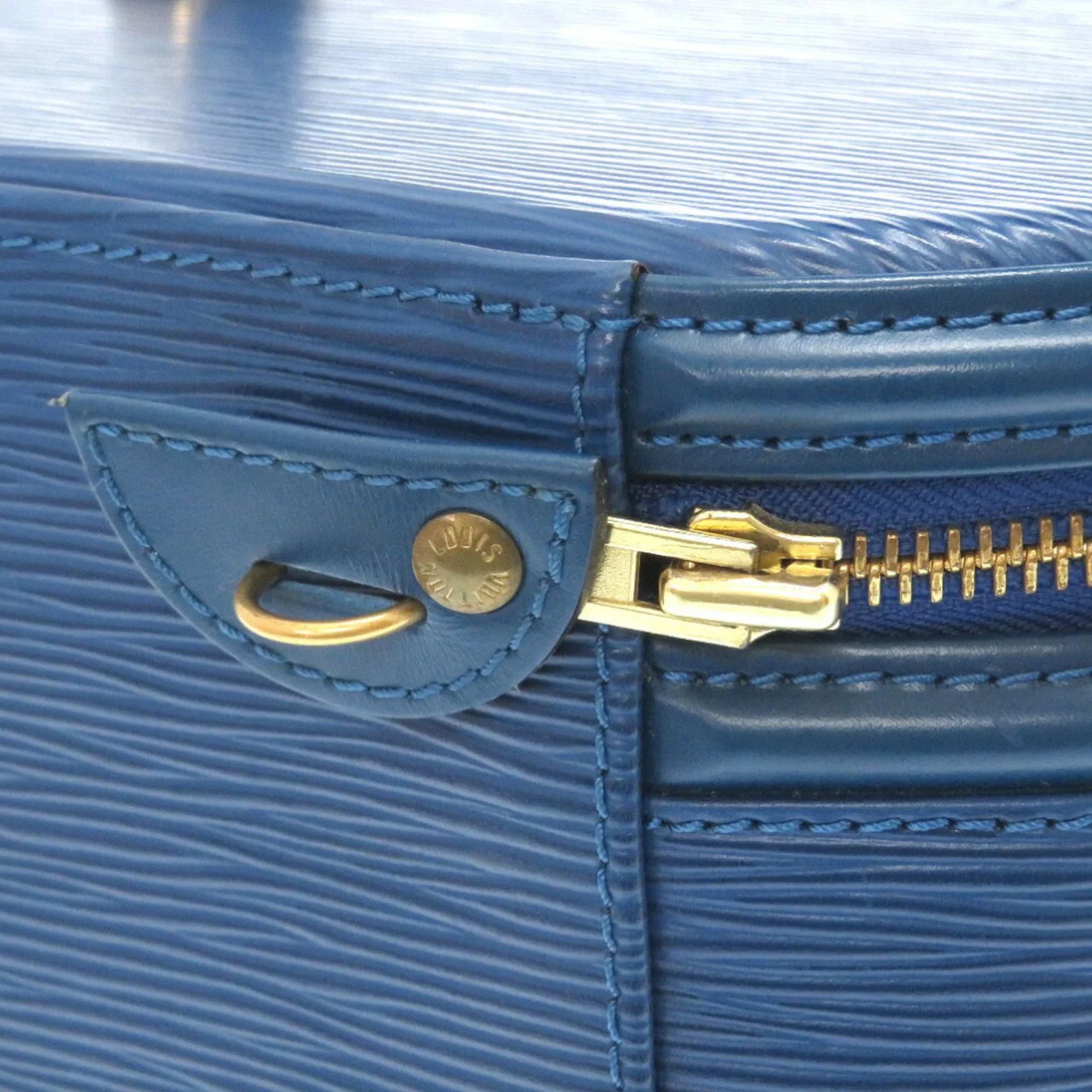 Pre-Owned Louis Vuitton Epi Cannes Blue M48035 Handbag Bag LV 0101 LOUISize VUITTON (Fair)