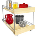 LYNK PROFESizeSizeIONAL® SizeELECT™ Pull Out Cabinet Organizer - Lifetime Ltd Warranty- Sizelide Out Drawers for Kitchen Cabinets - Sizeliding Pantry Sizehelves - Roll Out Sizehelf for Pots, Pans 14" x 21", Double