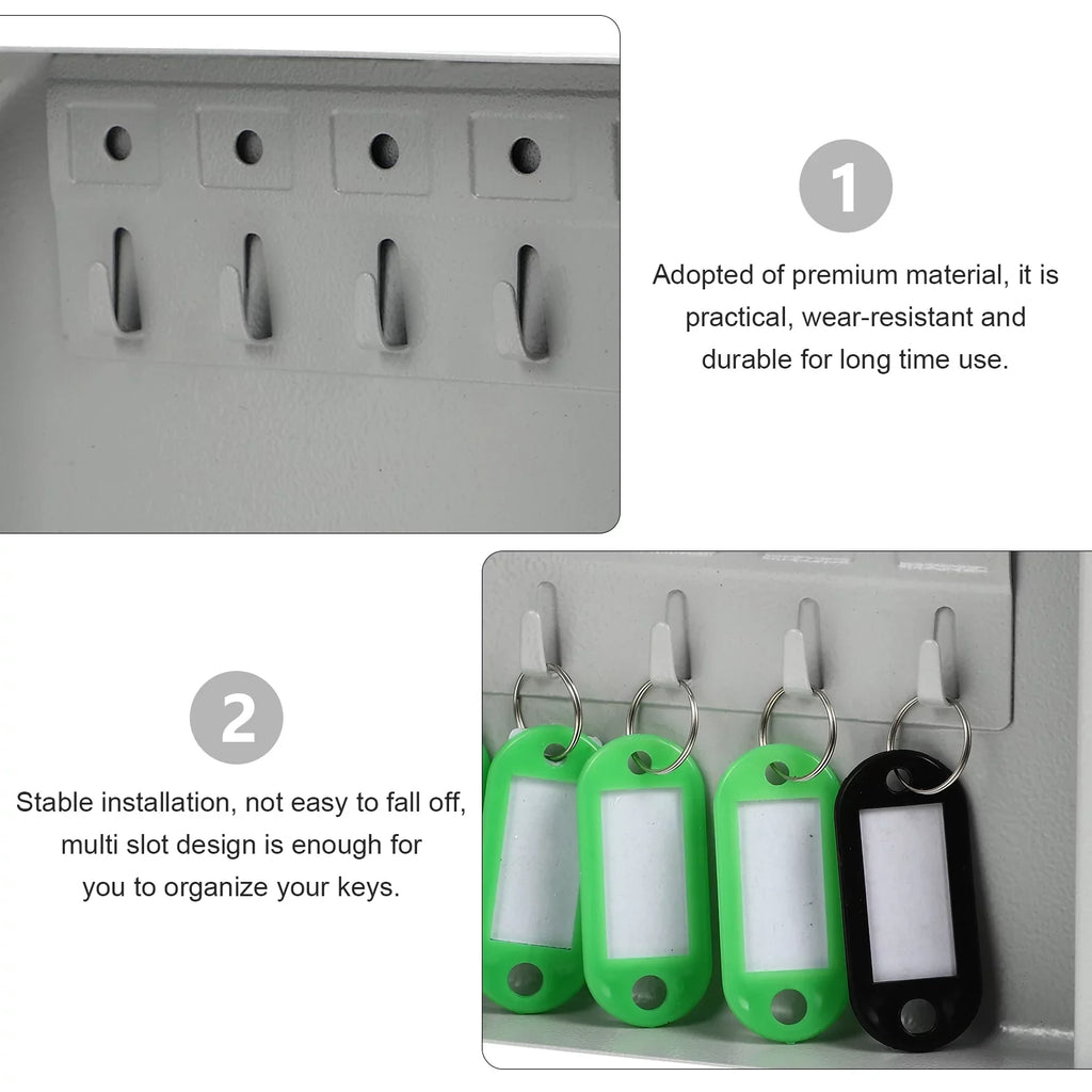 Etereauty Key Wall Box Mount Lock Case Sizeecurity Organizer Cabinet Sizetorage Holder Management Sizeafe Locking Hanging Car