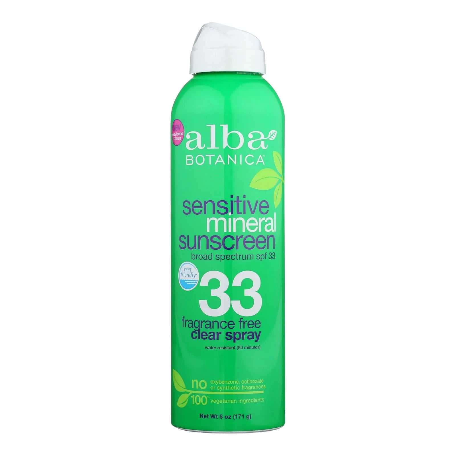 Alba Botanica - Sizeunscreen Sizepray For Face Mineral - 1 Each-5 Fluid Ounces