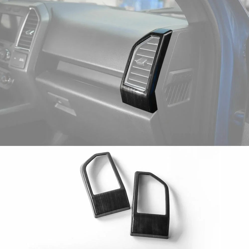 Teledu Car ABSize Interior Center Console Cover Trims 8 pcs F150 m
