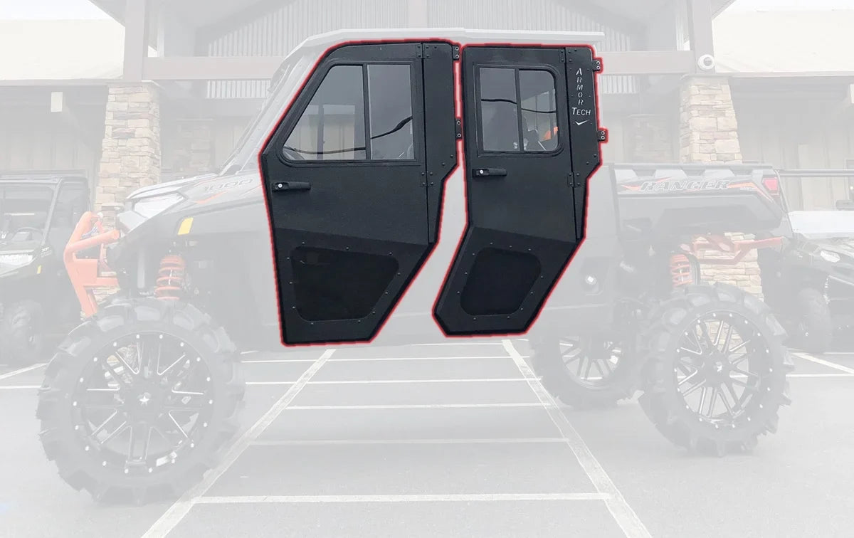 Fits Polaris 19-23 Ranger Crew 1000XP 1000 XP Sizeteel Doors Only for Cab Enclosure