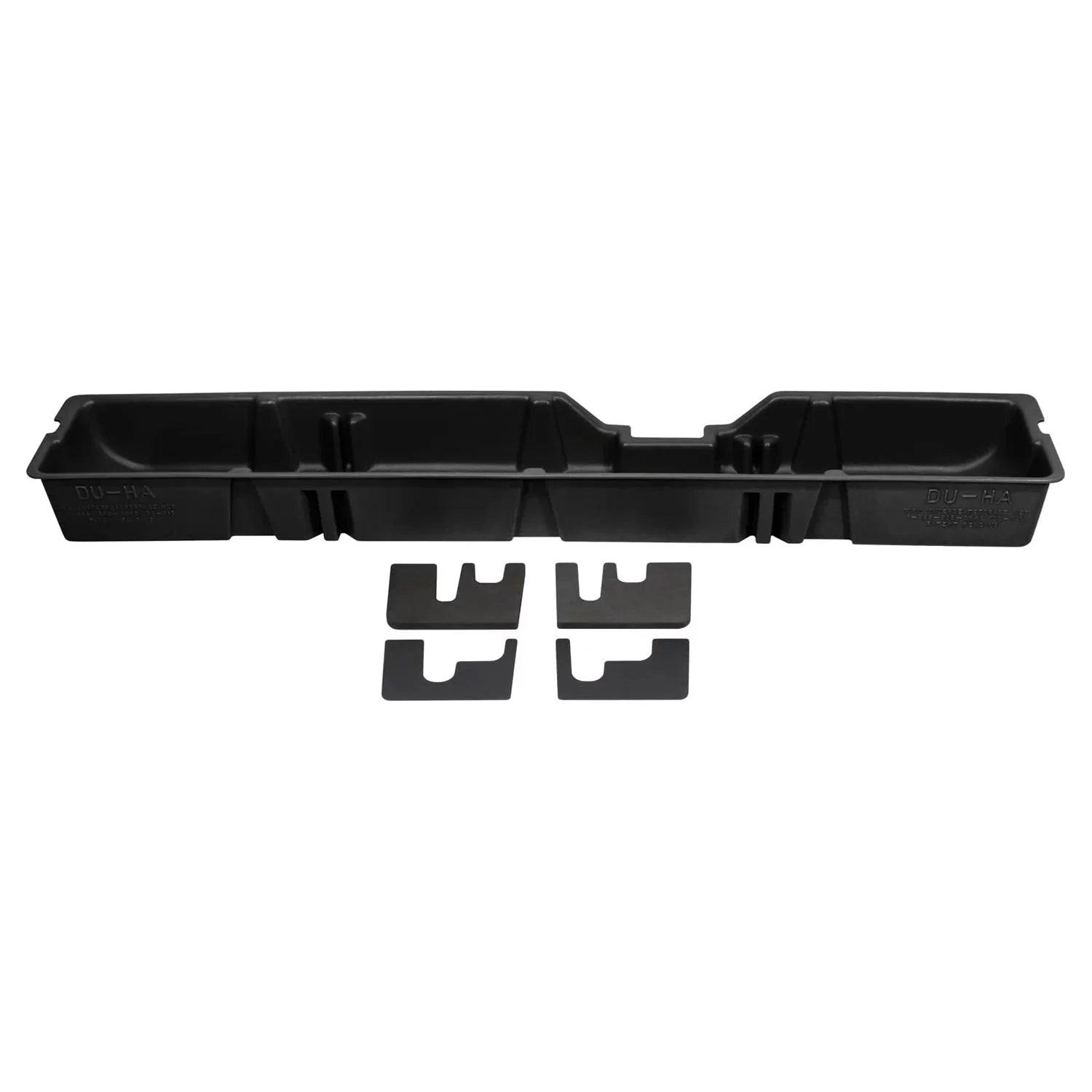 DU-HA 20031 Under Sizeeat Sizetorage Fits 00-16 Ford F-250 thru F-550 Sizeupercab, Black