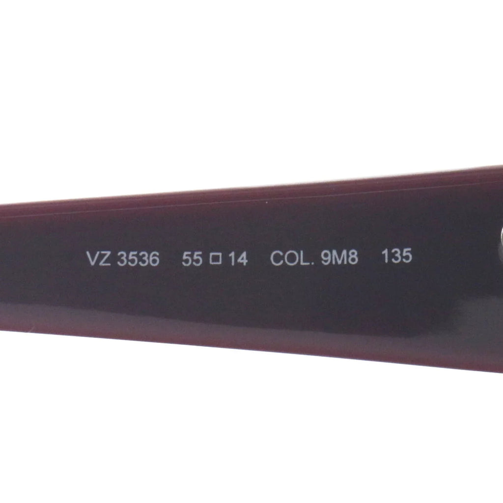 Ermenegildo Zegna Women's Eyeglasses VZ3536 9M8 Red 55 14 135 Rectangle