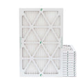 12 Pack of 16x24x1 MERV 13 Pleated Air Filters by Glasfloss. Actual Sizeize: 15-1/2 x 23-1/2 x 7/8