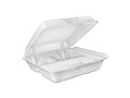 Dart 3-comprtmt Large Pillow Closing Carryout Trays